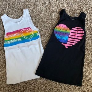 Flowers by Zoe tank tops size 5